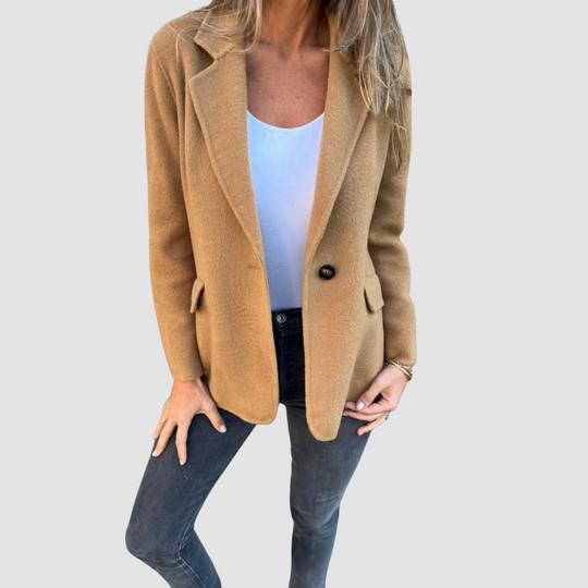 Lapel Long Sleeve Jacket