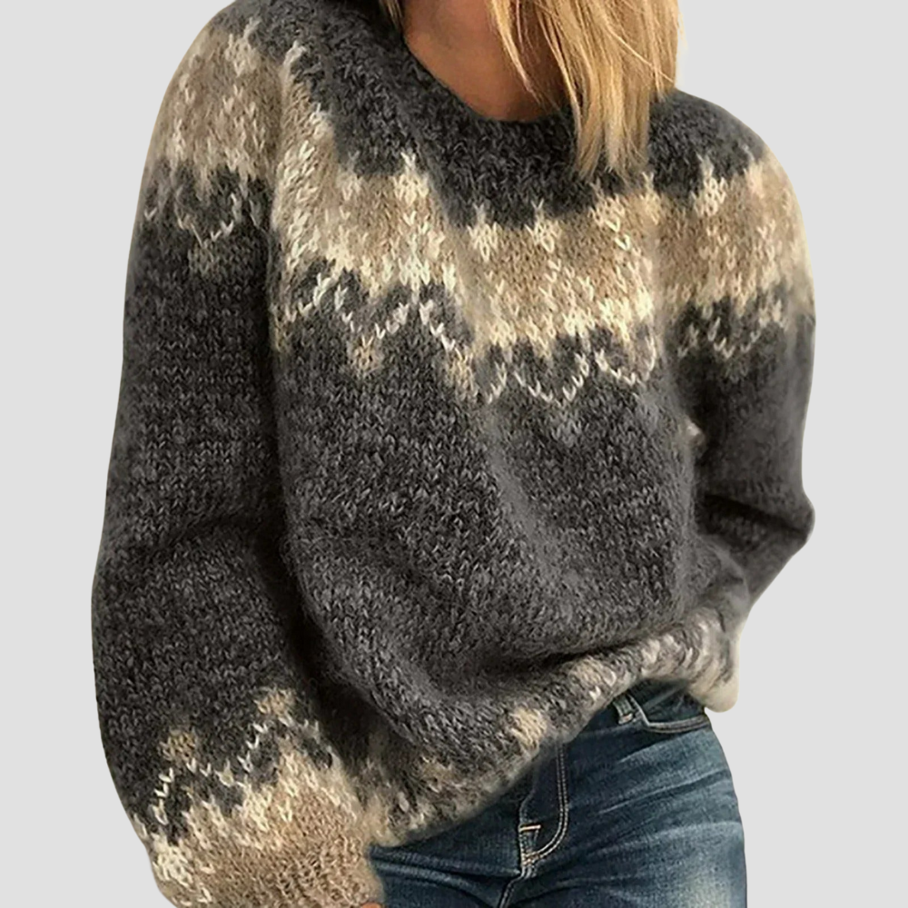 Lisa - Knit Pullover Sweater