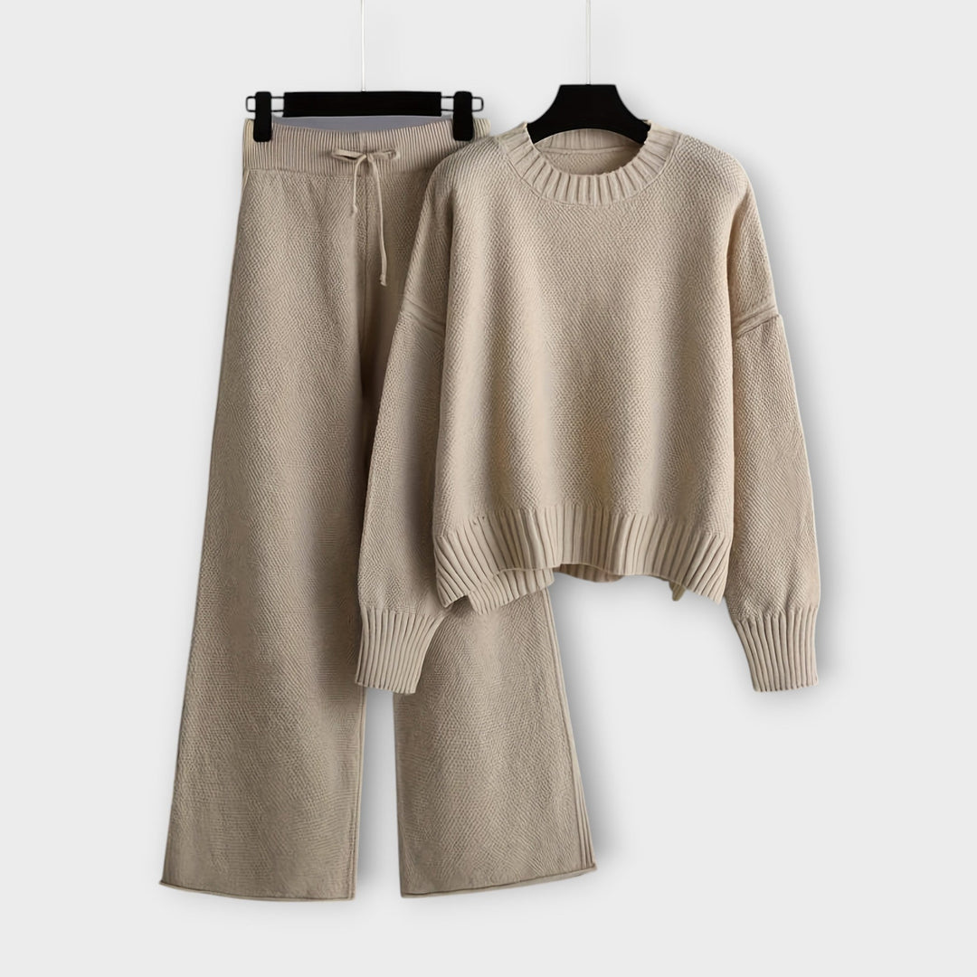 Sienna - Cozy Knitted Two-Piece Set