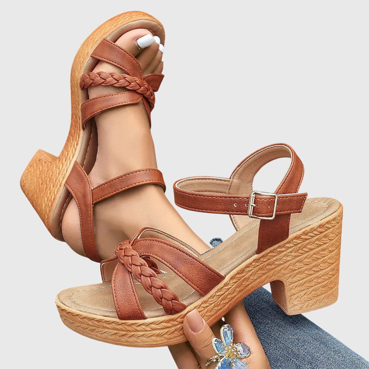 Senna - Orthopedic Fashion Sandals – Nue & Noir