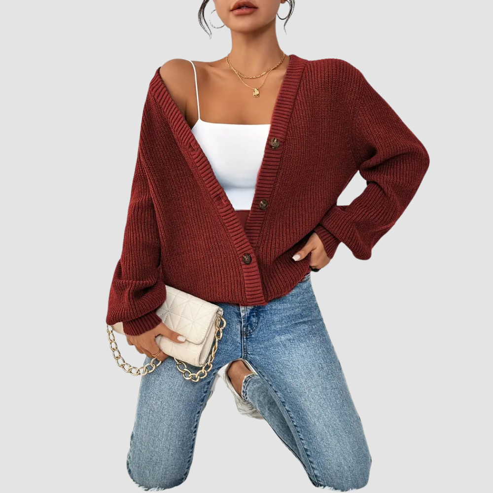 Elegant Warm Autumn Cardigan