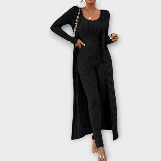 Elisa - Striped Three-Piece Set