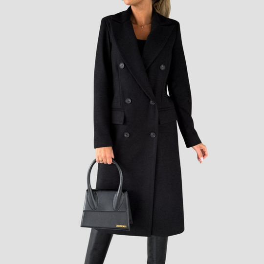 Clara - Women's Classic Wool Coat