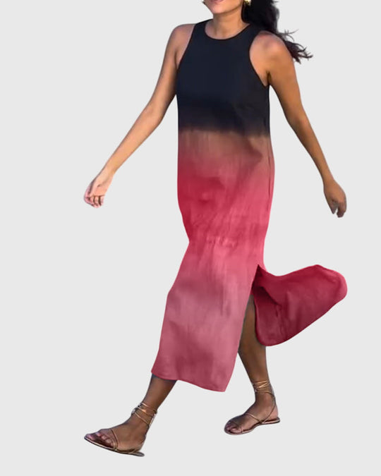 Grace - Sleeveless dress with a gradient