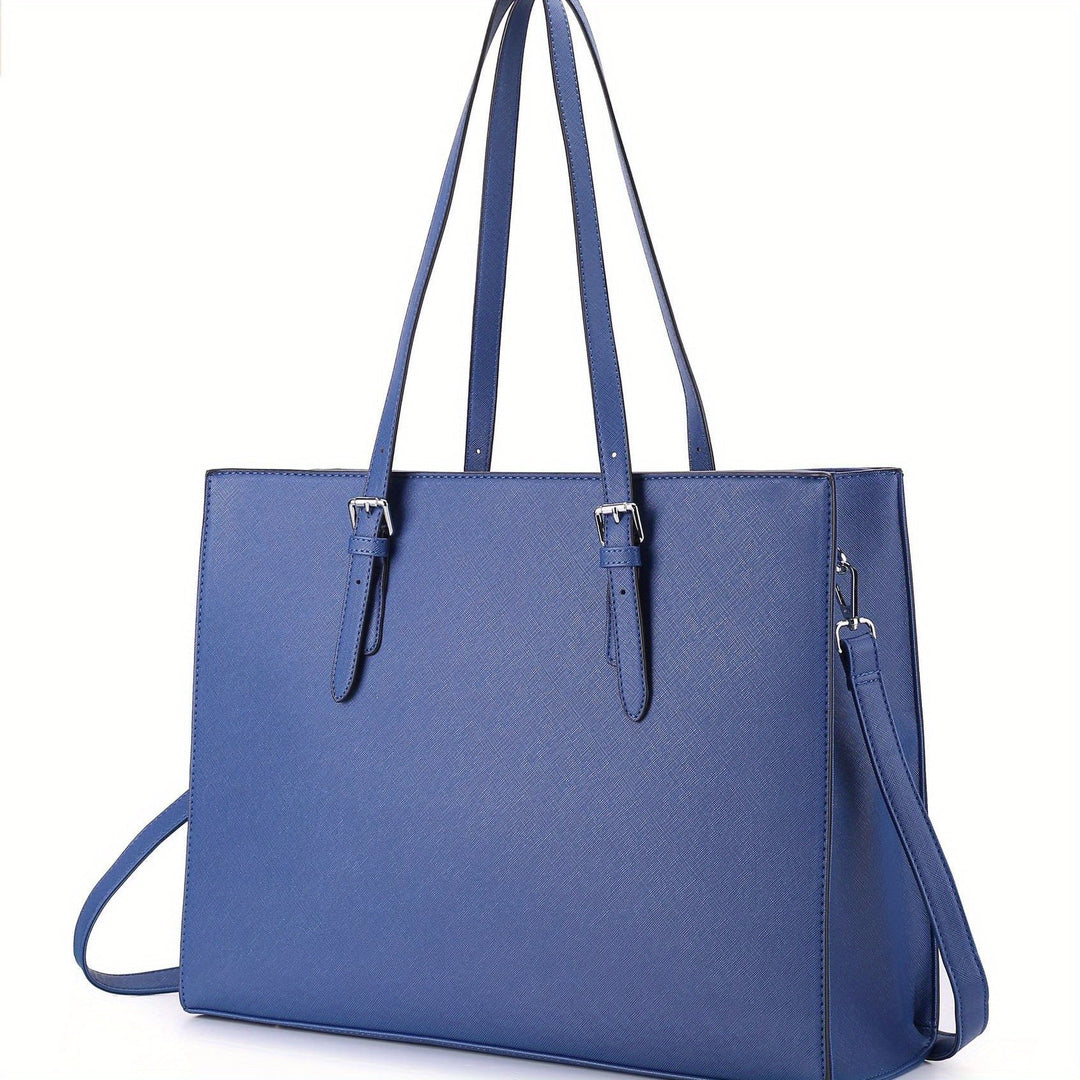 Women's Large Work Tote Bag - Padded Laptop Compartment