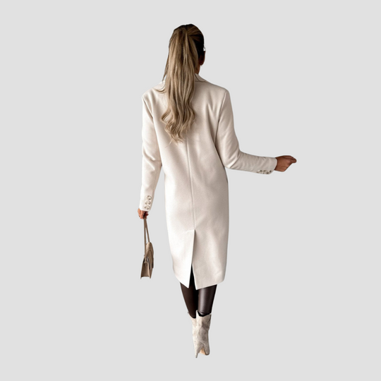 Clara - Women's Classic Wool Coat