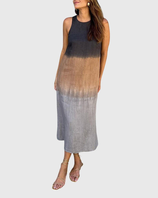 Grace - Sleeveless dress with a gradient