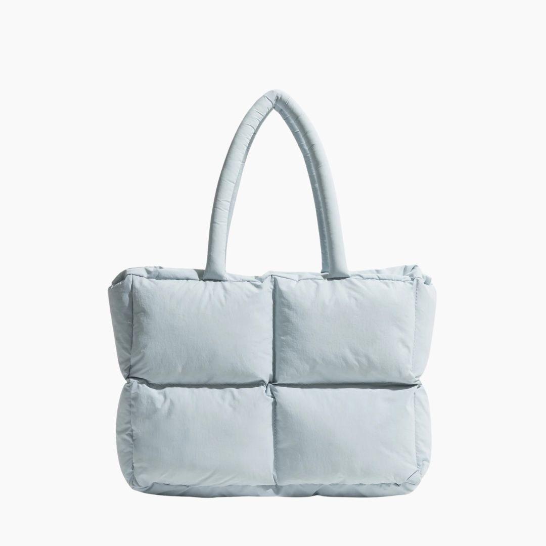 Women's Casual Chic Quilted Puffer Tote Bag