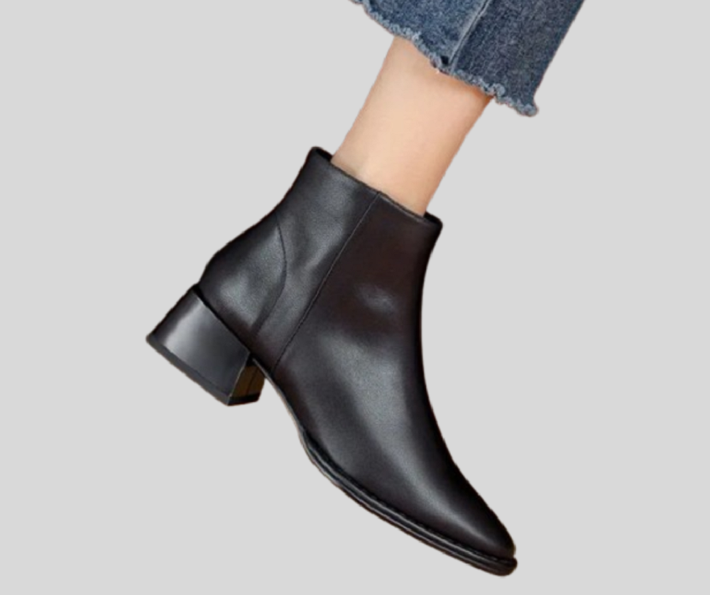 Women's Chunky Heel Ankle Boots