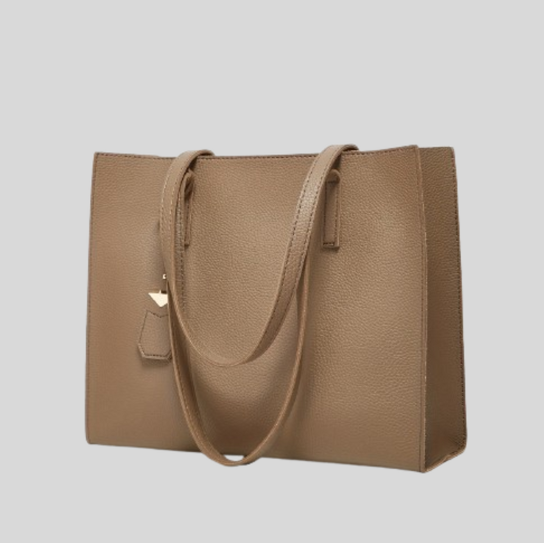 Women's Stylish Textured Commuter Tote Bag