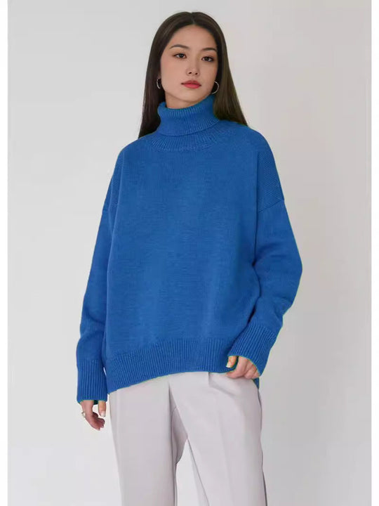 Women's Oversized Turtleneck Sweater