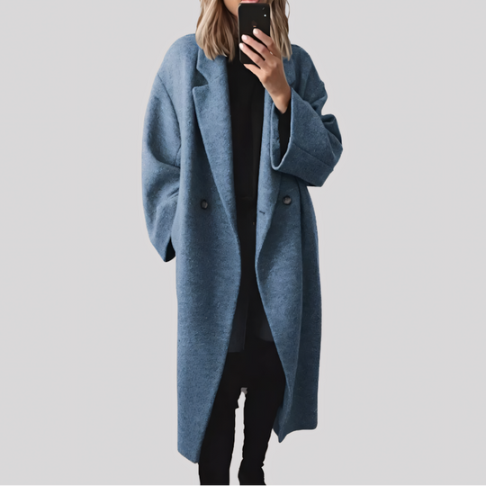 Oversized Wide-Sleeve Winter Coat
