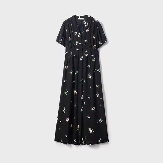 Claire - Sophisticated Polka Dot Dress