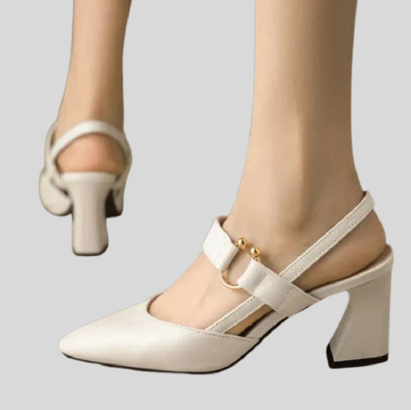 Women's Slingback Block Pumps