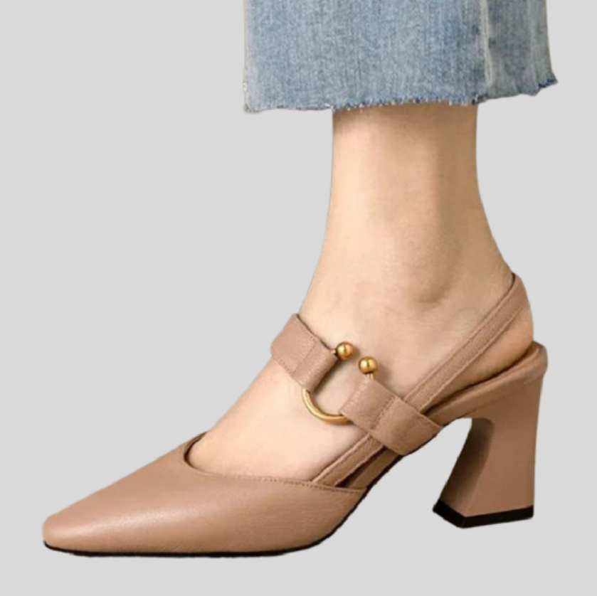 Women's Slingback Block Pumps