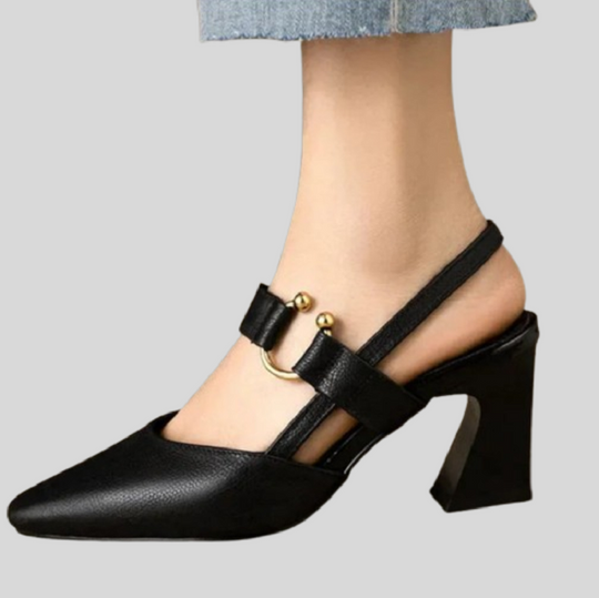 Women's Slingback Block Pumps