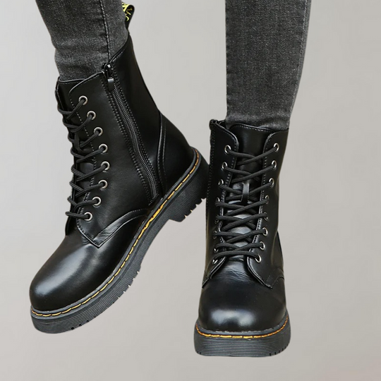 Women's Classic Black Ankle Boots