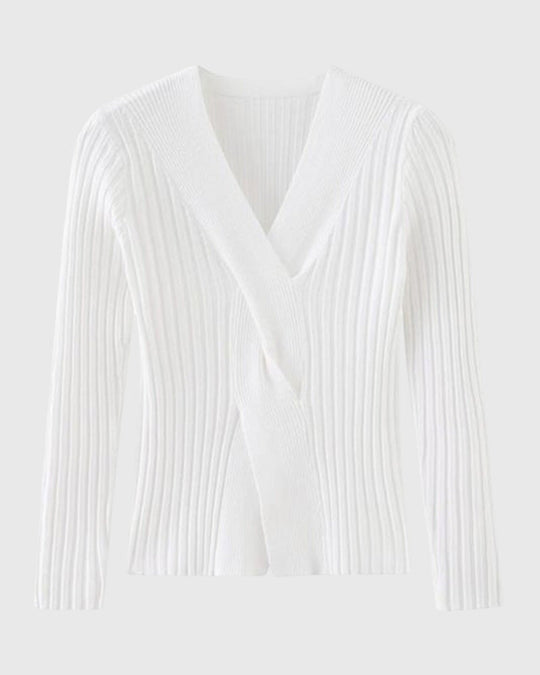 Olivia - Elegant Long-Sleeve Top