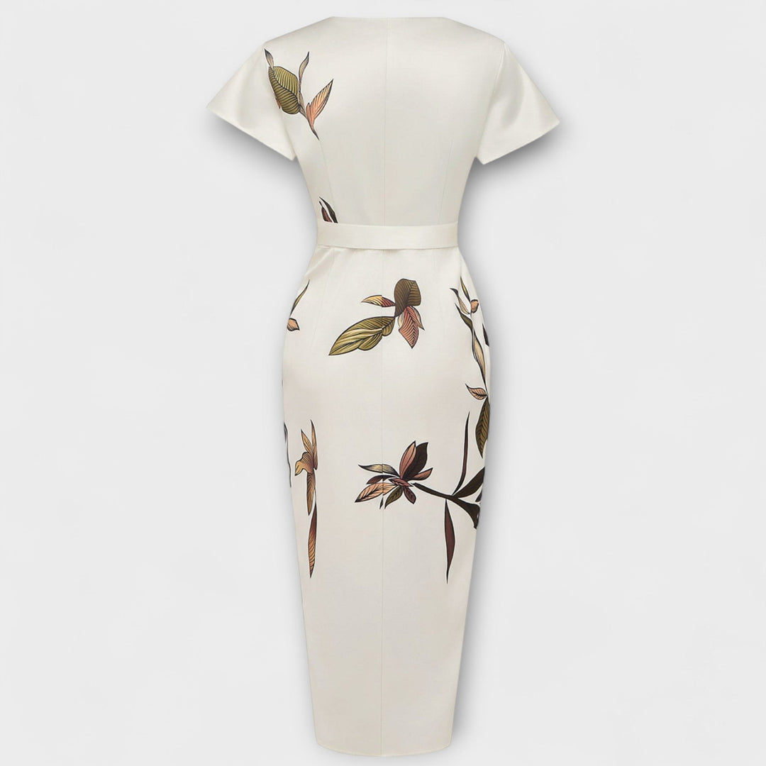 Freya - Satin Wrap Dress