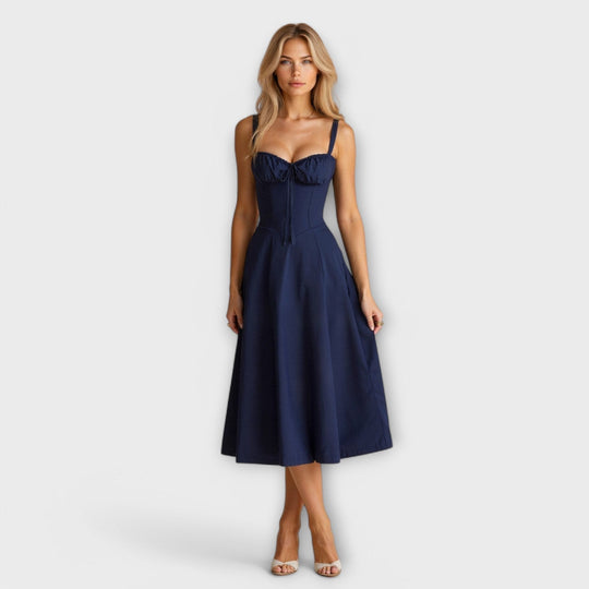 Kiana – Corset Midi Dress