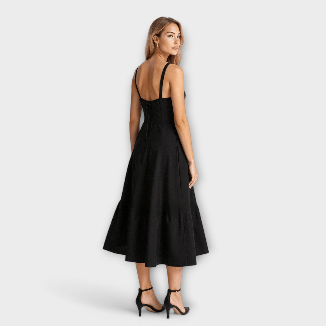 Kiana – Corset Midi Dress
