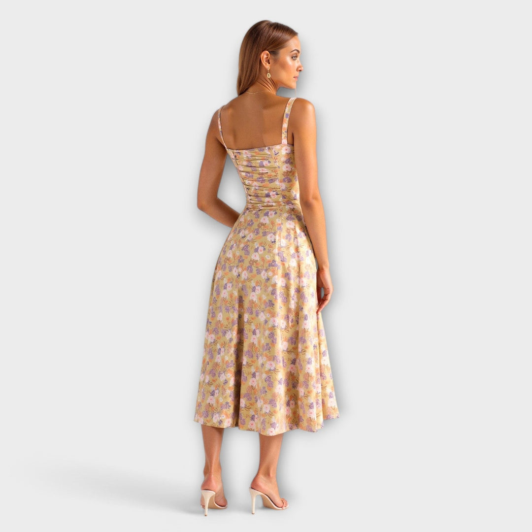 Kiana – Corset Midi Dress