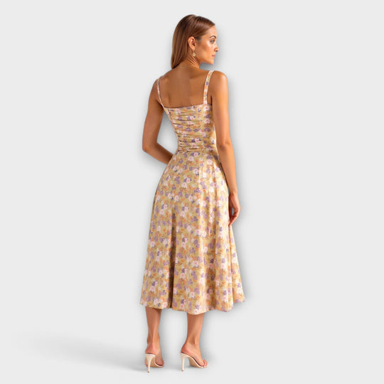 Kiana – Corset Midi Dress