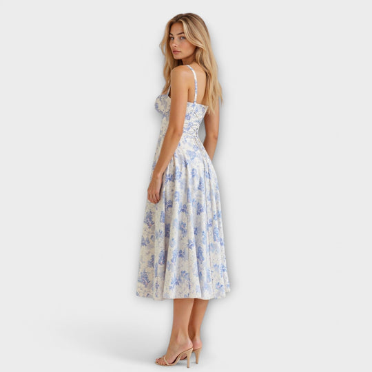 Kiana – Corset Midi Dress