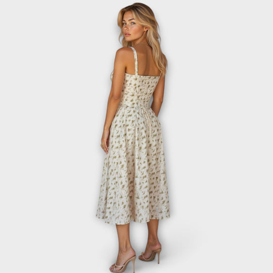 Kiana – Corset Midi Dress