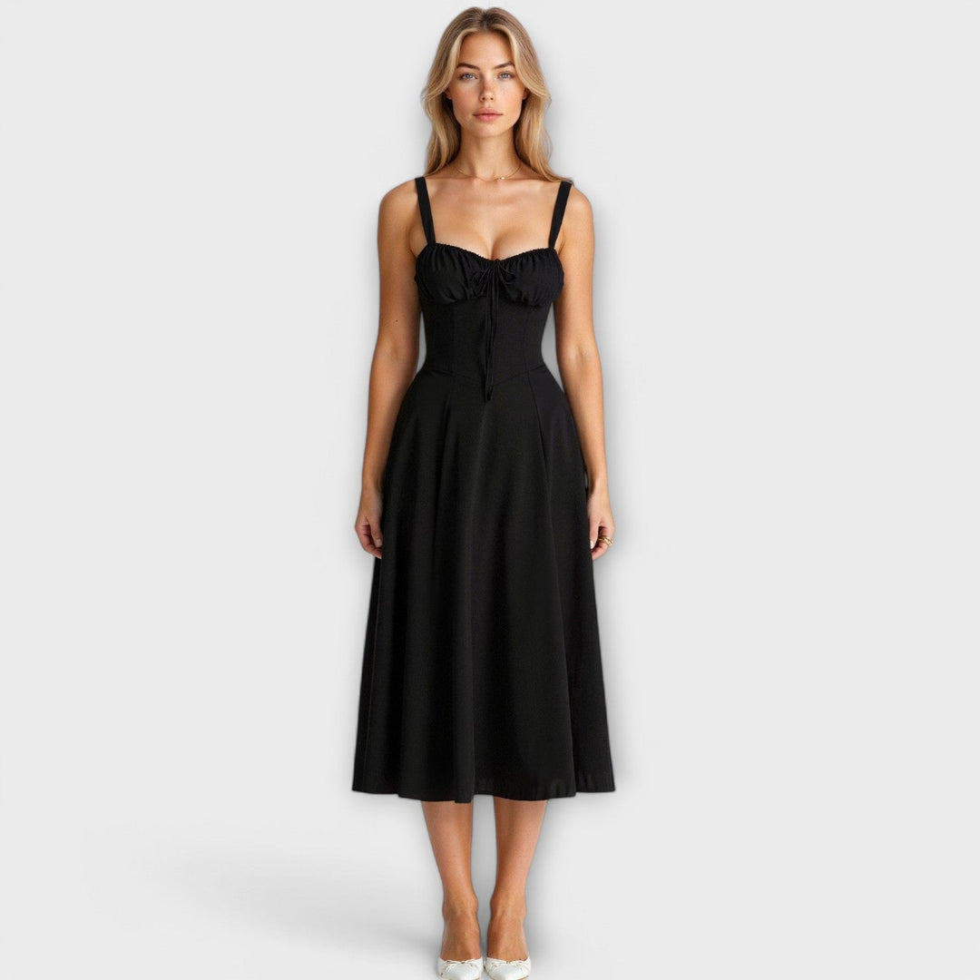Kiana – Corset Midi Dress